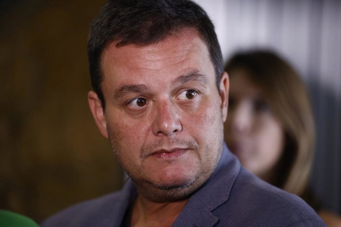 El presidente del CSD, Víctor Francos, en el COE.