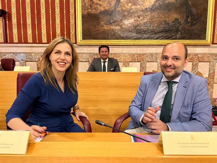 Los concejales hispalenses de Vox