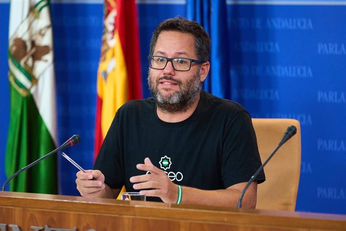 El portavoz del Grupo Mixto-Adelante Andalucía, José Ignacio García, en una imagen de 20 de septiembre. 