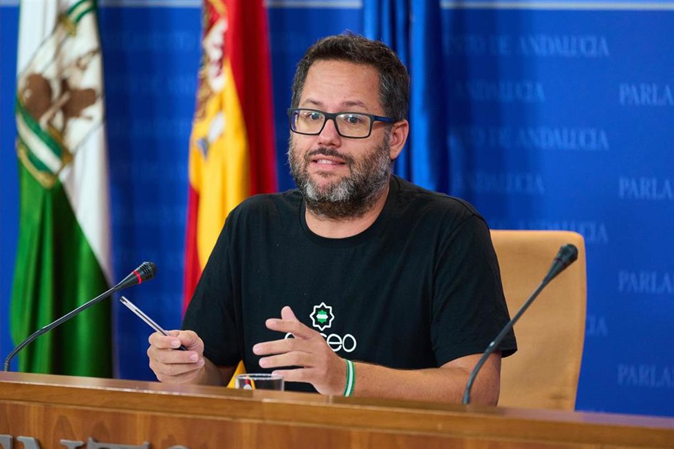 El portavoz del Grupo Mixto-Adelante Andalucía, José Ignacio García, en una imagen de 20 de septiembre.