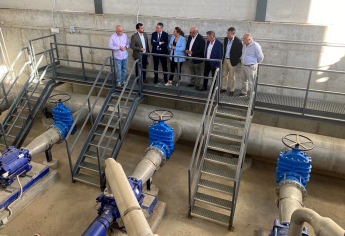 Np Capadr  La Junta Cumple Un Nuevo Hito Hídrico En La Axarquía Con La Conexión De Los Terciarios De La Edar De Rincón De La Victoria Y El Plan Guaro