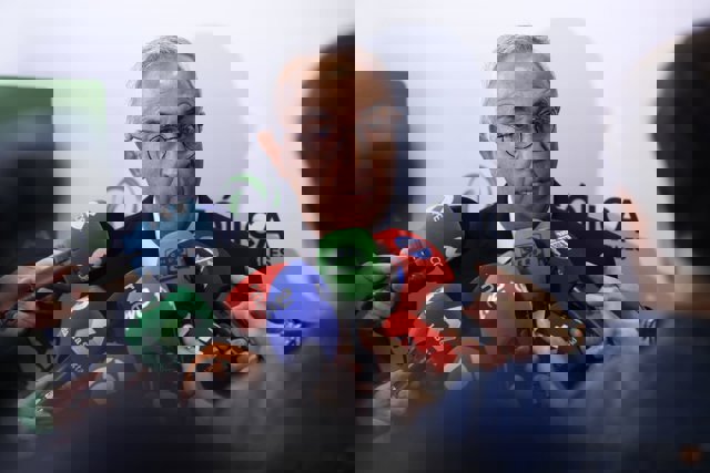 El presidente del COE, Alejandro Blanco, atiende a los medios de comunicación.