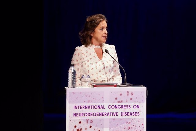 La consejera de Salud y Consumo, Catalina García, interviene en el Congreso Internacional de Enfermedades Neurodegenerativas cuya apertura ha estado presidida por la Reina Sofía.