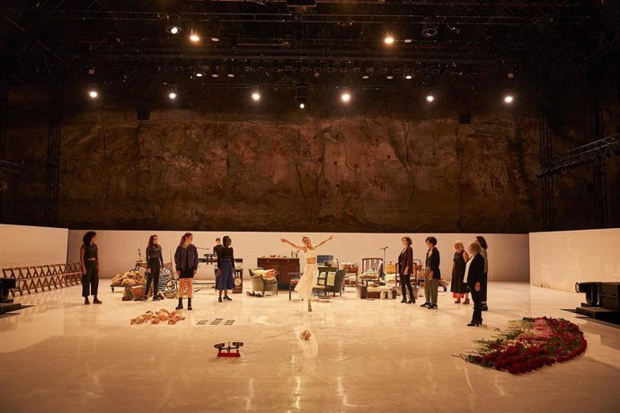 Escena de 'La plaa del Diamant' adaptada por Carlota Subirós