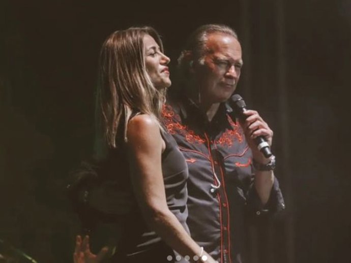 Encarna Navarro  y Bertín Osborne