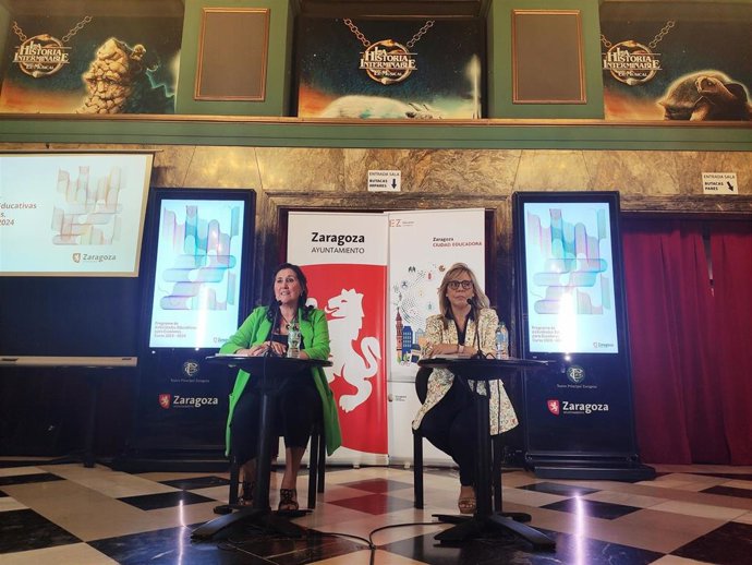 Presentación del programa de actividades educativas para escolares.