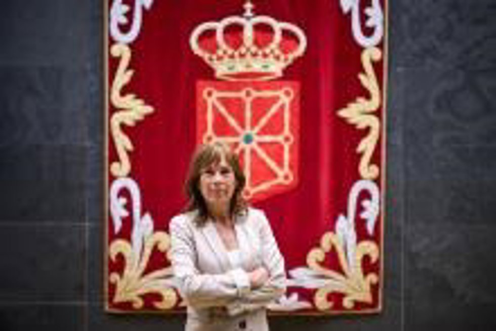 Uxue Barkos, elegida senadora autonómica por Navarra.