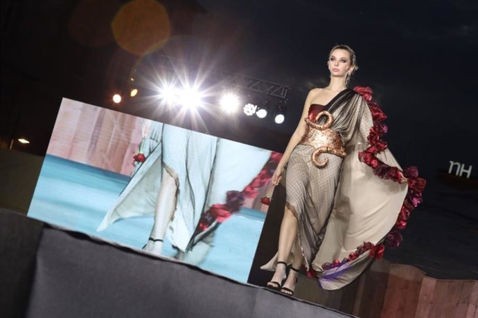 Archivo - El certamen de moda 'Aguja Goyesca'  en su edición de 2022.
