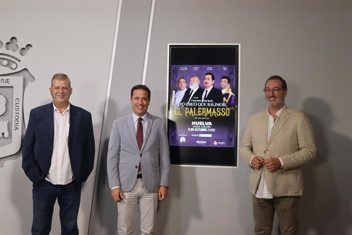 Imagen de la presentación del espectáculo teatral de 'El Palermasso'.