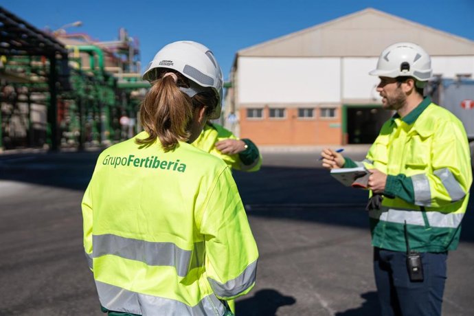 Archivo - Fertiberia firma un acuerdo de colaboración con Orica, uno de los principales proveedores a nivel mundial de soluciones para minería e infraestructuras, para proveerla de TAN bajo en carbono
