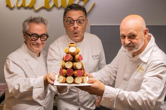 Christian Escrib, Oriol Balaguer y Eric Ortuño