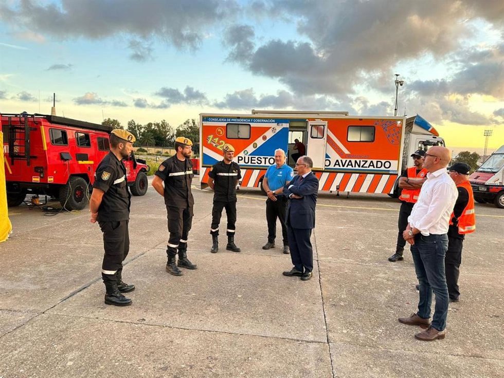 Simulacro de terremoto realizado en Ceuta con 400 efectivos