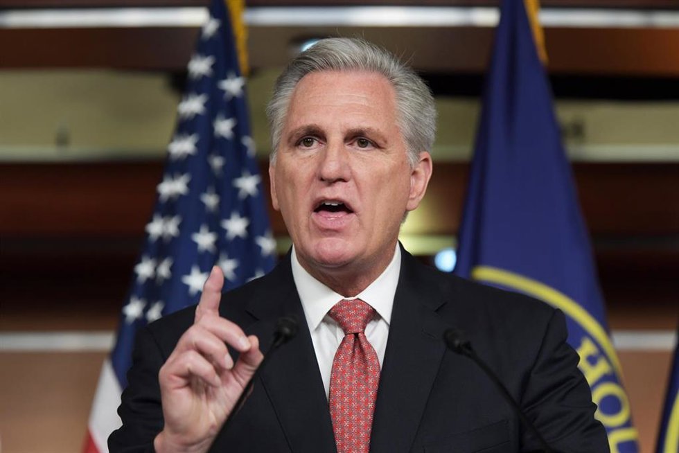 Archivo - El presidente de la Cámara de Representantes de Estados Unidos, Kevin McCarthy