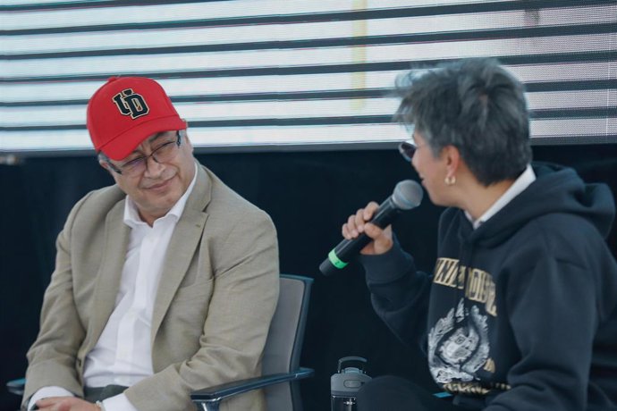 Bogotá. Marzo 1 de 2023. Presidente Gustavo Petro en compañía de la nueva Ministra de Educación Aurora Vergara, la Alcaldesa Mayor Claudia López y la Secretaria de Educación de Bogotá Edna Bonilla, inauguraron los dos nuevos edificios de la Universidad