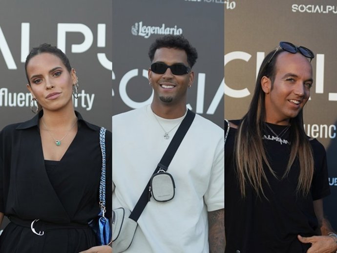 Gloria Camila, Yulen Pereira o Aless Gibaja... Nuestros famosos despiden el verano en la gran fiesta de SocialPubli