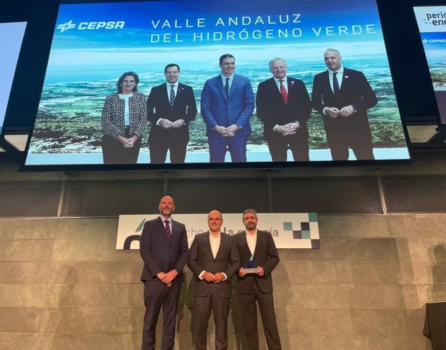 El Valle Andaluz del Hidrógeno Verde de Cepsa, galardonado como 'Mejor Iniciativa de Hidrógeno de 2023'