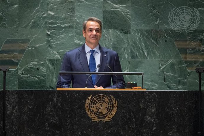 El primer ministro de Grecia, Kyriakos Mitsotakis