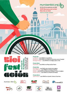 Murcia en Bici convoca una bicifestación para reivindicar un modelo de movilidad sostenible para Murcia