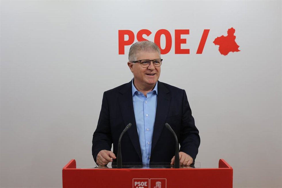 El secretario general del PSOE de la Región de Murcia y portavoz del Grupo Parlamentario Socialista, Pepe Vélez