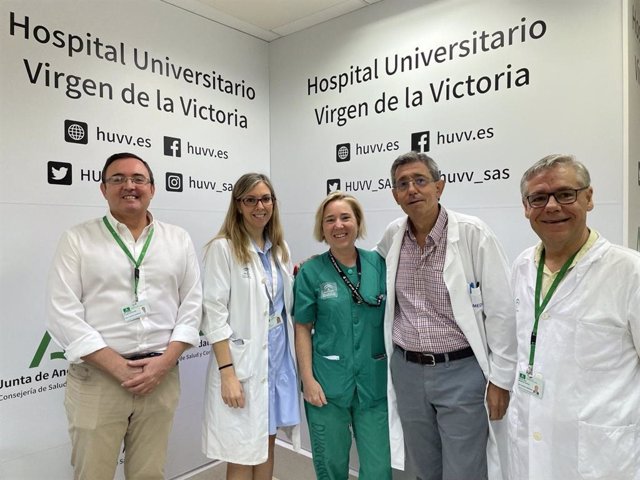 Equipo Cirugía Endocrina del Hospital Clínico de Málaga.