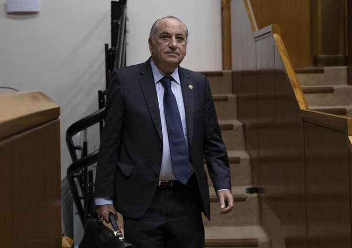 Iñaki Arriola durante el pleno de control