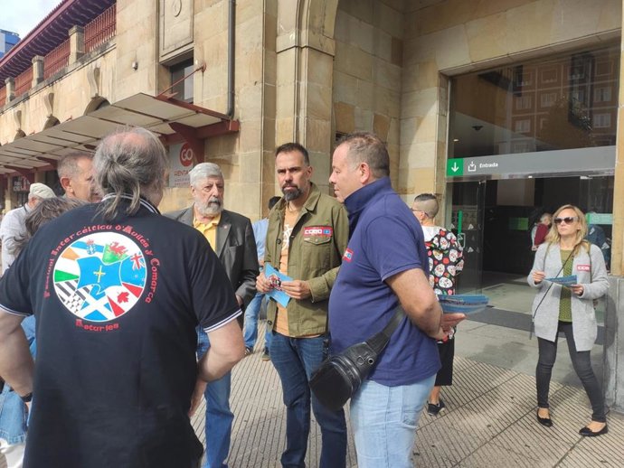 José Manuel Zapico, en el centro