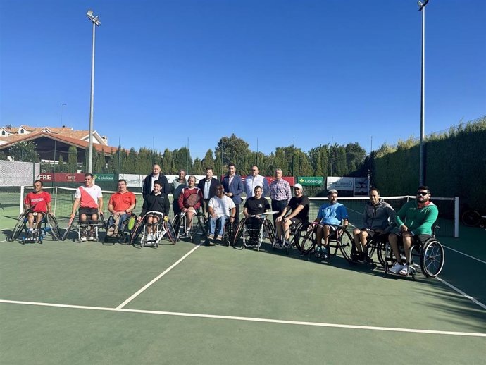 Participantes del XV Trofeo 'Ciudad de Albacete' de Tenis en Silla de Ruedas