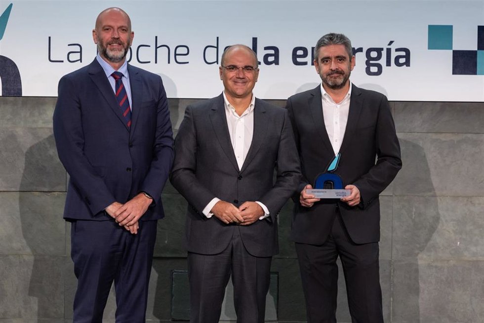 Cepsa recoge el premio a la mejor iniciativa de hidrógeno verde de 2023.