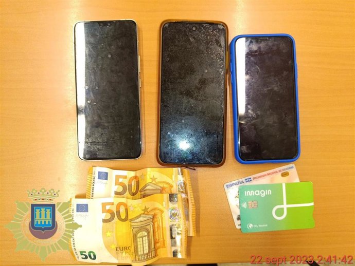 La Policía Local de Logroño detiene a otras dos personas por hurto de móviles y otros efectos personales