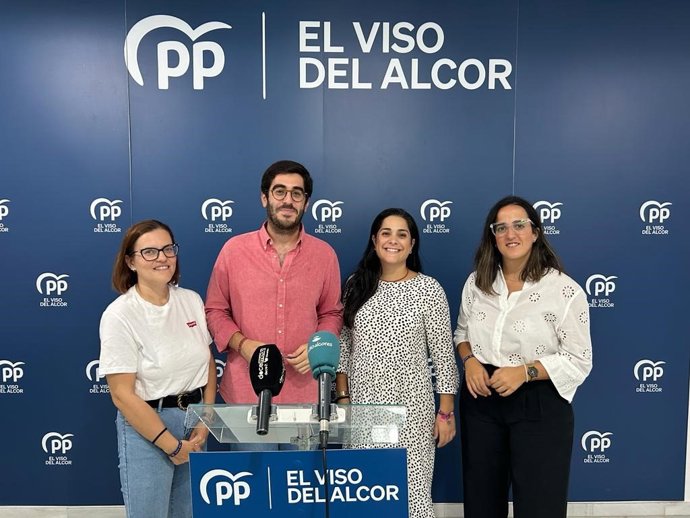 Grupo municipal del PP en El Viso del Alcor (Sevilla).