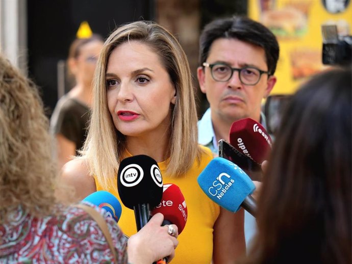 La portavoz del PP-A, Maribel Sánchez Torregrosa.