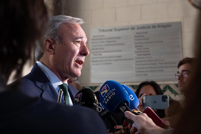 El presidente del Gobierno de Aragón, Jorge Azcón.