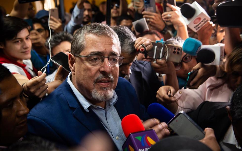 Archivo - El presidente de Guatemala, Bernardo Arévalo.