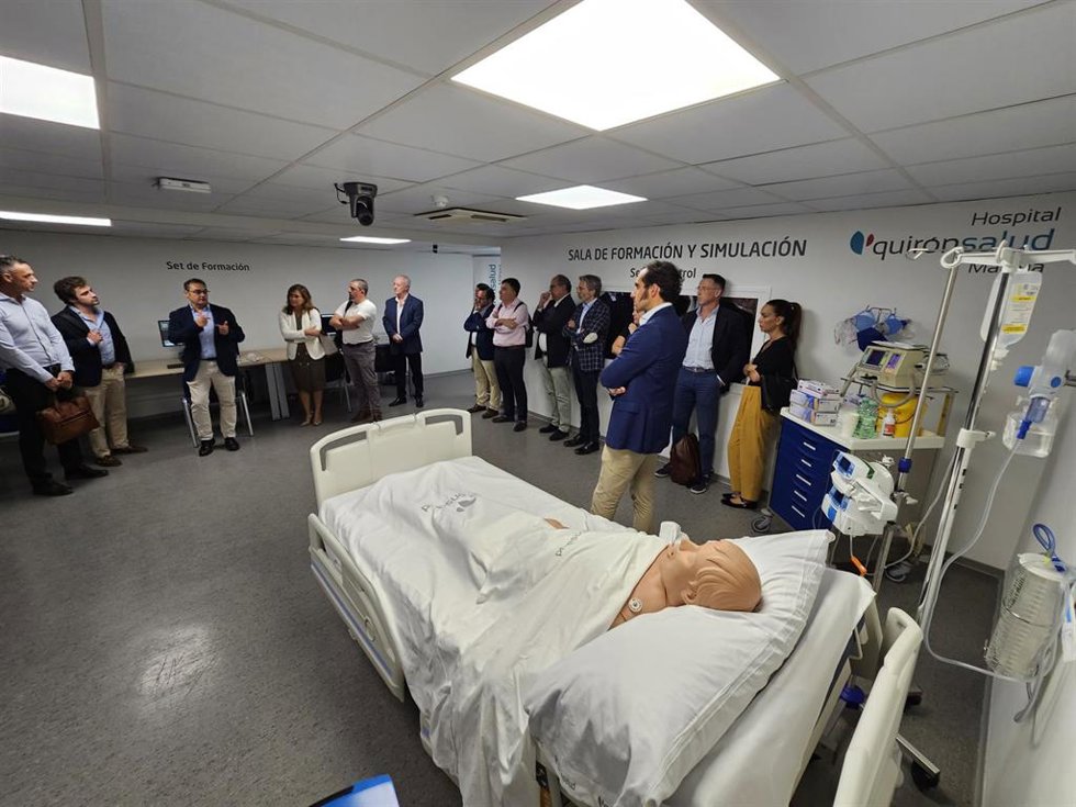 Presentación del Centro de Formación y Entrenamiento de Habilidades Diagnósticas y Quirúrgicas de Quirónsalud Málaga