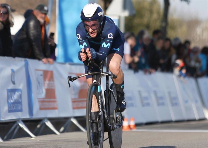 Archivo - Gorka Izagirre of Movistar Team during the Tour de la Provence 2022, Cycling race, Prologue, Time Trial (7,2 Km) on February 10, 2022 in Berre-l'Étang, France - Photo Laurent Lairys / DPPI