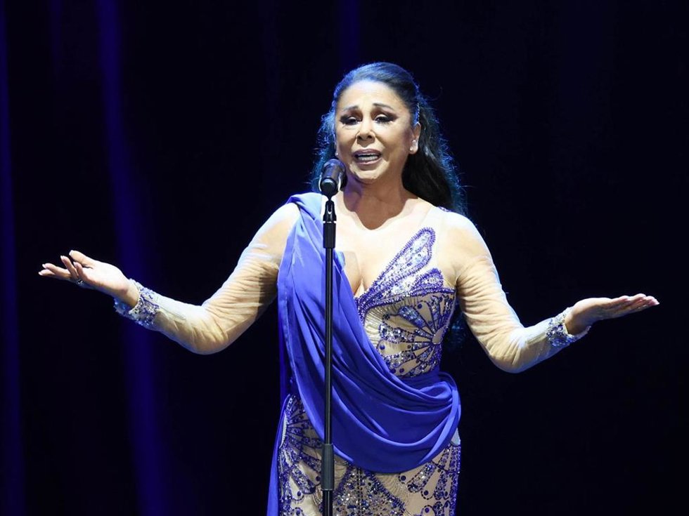 Isabel Pantoja, en el escenario del Gran Canaria Arena en una imagen reciente.
