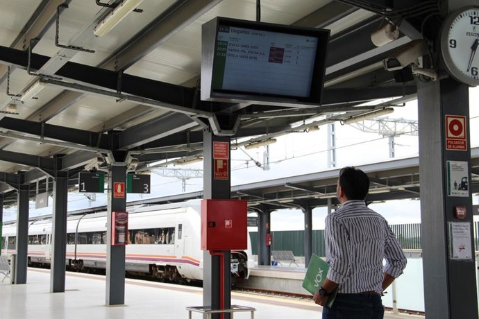 Estación de trenes de Huelva.