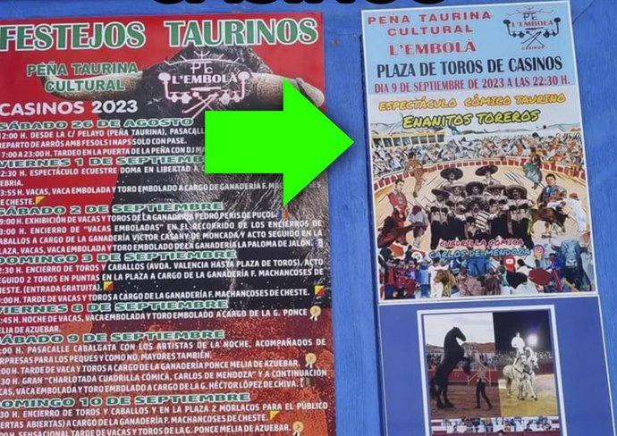 Denuncien un acte taurí de persones amb acondroplasia a Valncia