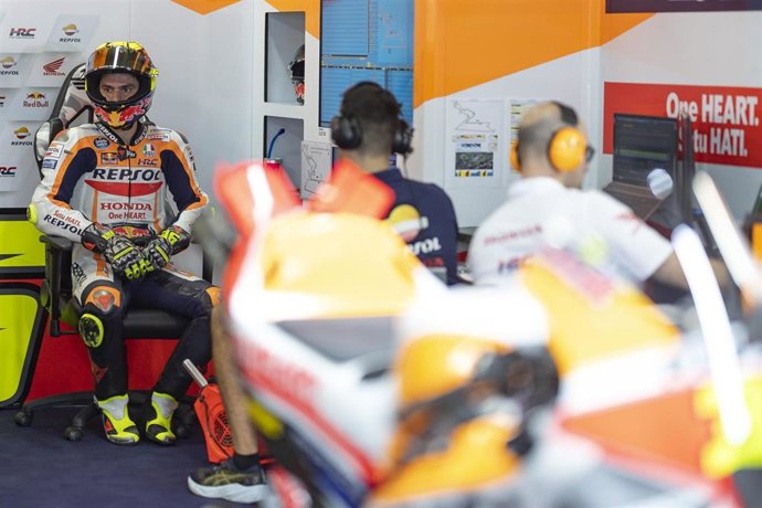 El piloto español de MotoGP Joan Mir (Repsol Honda)