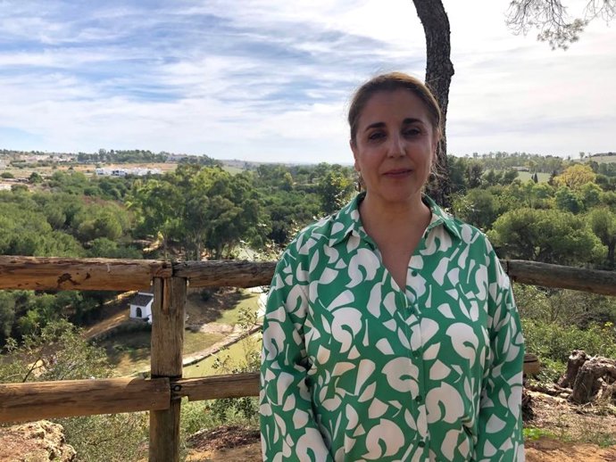 La delegada de Medio Ambiente del Ayuntamiento de Alcalá de Guadaíra (Sevilla), Lola Aquino.
