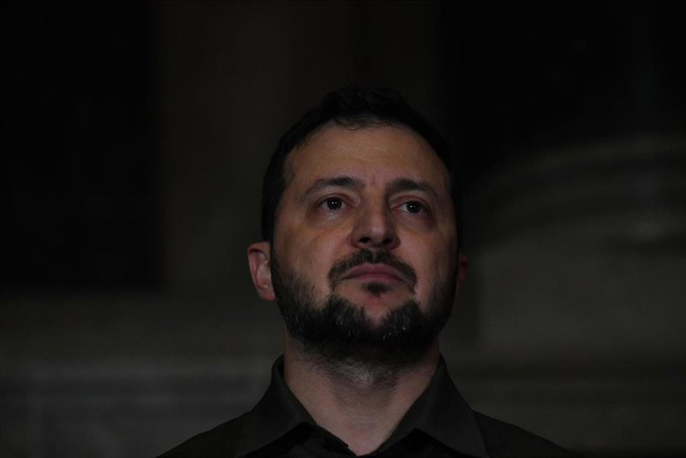 El presidente de Ucrania, Volodimir Zelenski
