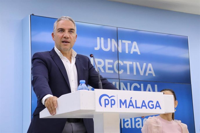 El coordinador general del PP, Elías Bendodo.