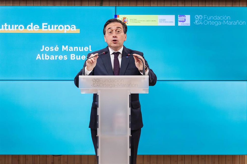 El ministro de Asuntos Exteriores, Unión Europea y Cooperación, José Manuel Albares