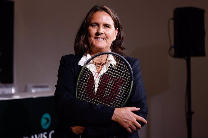 La extenista española Conchita Martinez, directora de las Finales de la Billie Jean King Cup 2023