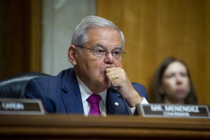 El senador estadounidense Bob Menendez.