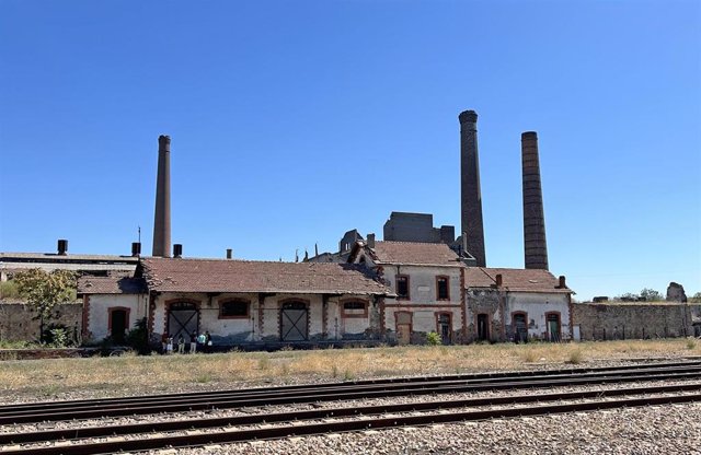 Archivo - Antigua estación de Peñarroya-Pueblonuevo.