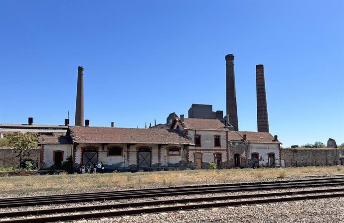 Archivo - Antigua estación de Peñarroya-Pueblonuevo.