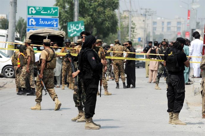 Policía en Pakistán