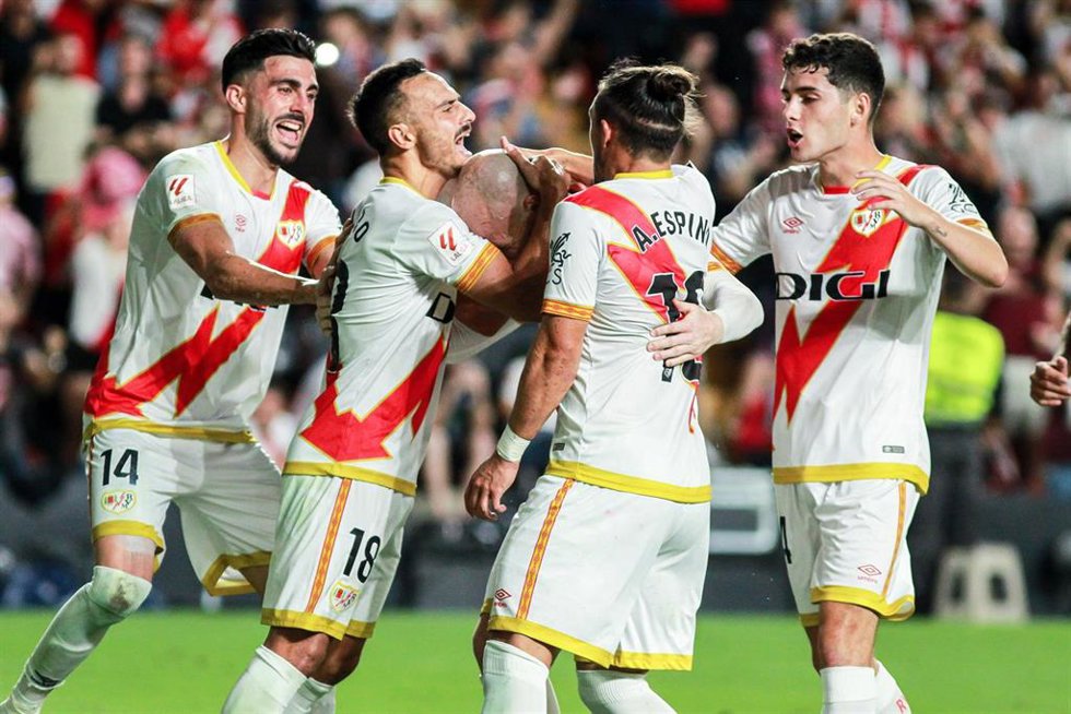 Jugadores del Rayo Vallecano