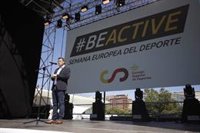 Víctor Francos inaugura en Valencia la Semana Europea del Deporte